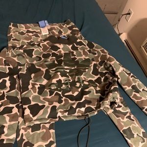 Two piece Adidas set Camo print Women’s